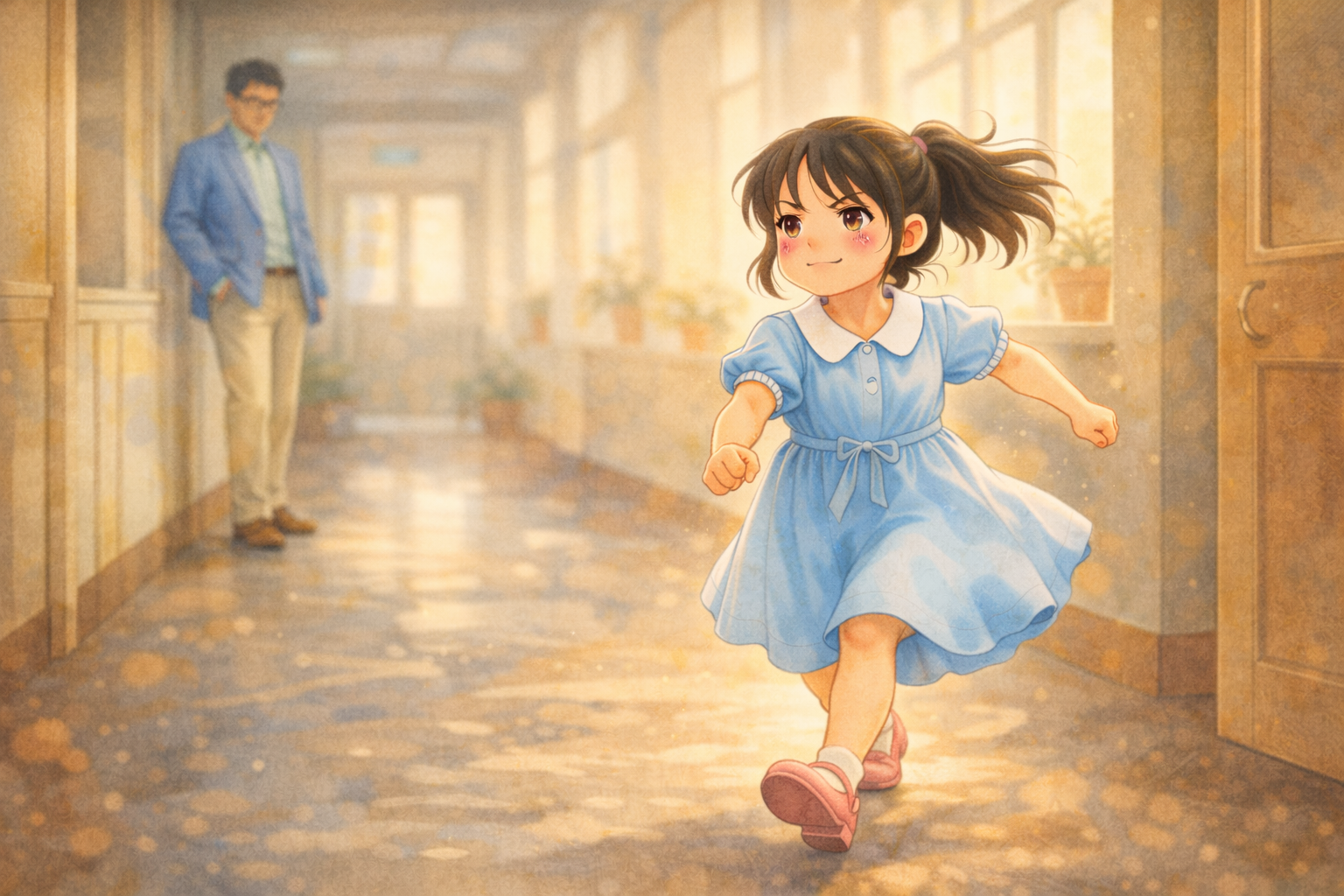 爸爸，我要再試一次