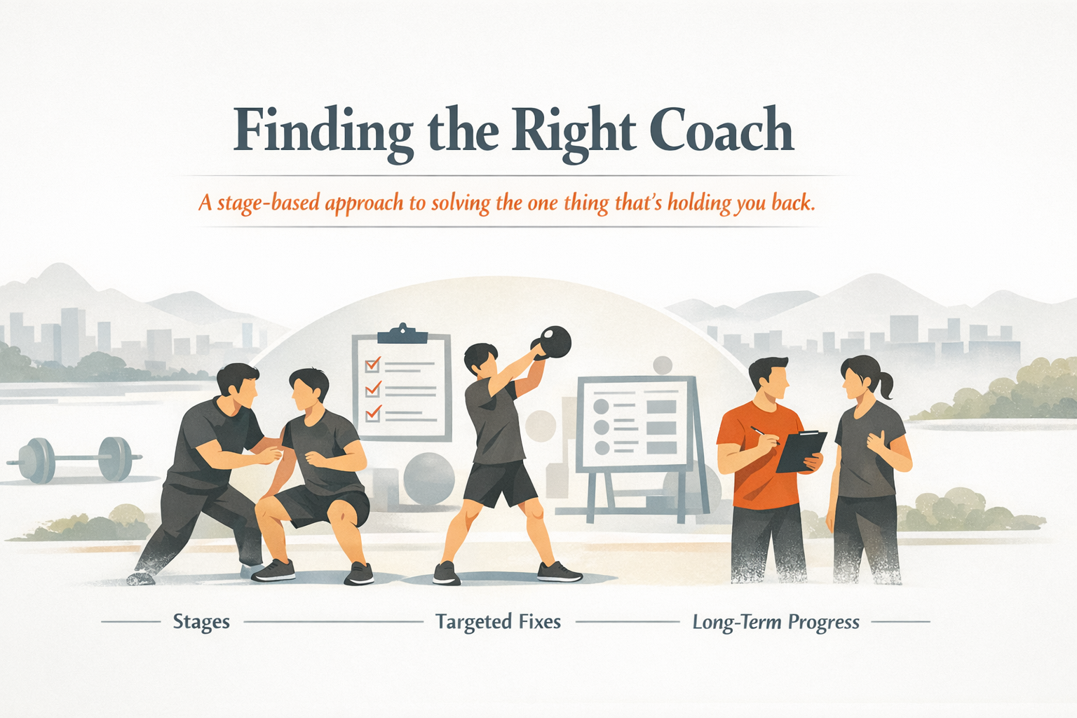 Finding the Right Coach: A Stage-Based Approach
